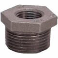 Homecare Products 8700129201 .75 x .5 in. Black Hex Reducing Bushing HO3244335